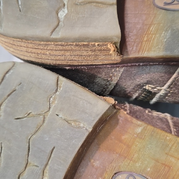 Sofft Women Sharnell  Aqua Leather Lace Up Back Moto Boots Shoes Sz 8.5 - Picture 15 of 15